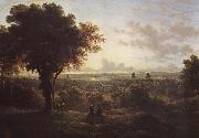John glover View of London from Greenwich oil painting reproduction